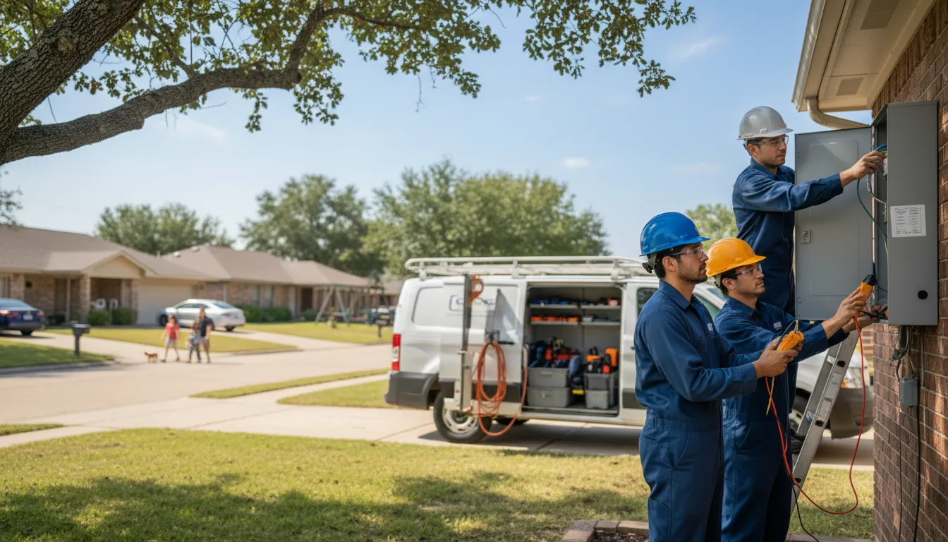 Certified electrician providing emergency electrical services in Helmetta, NJ